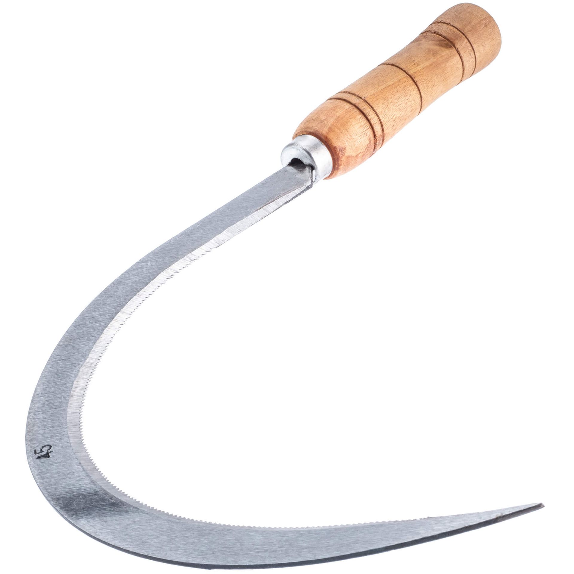 Sierp ręczny metalowy 45 x 12 cm