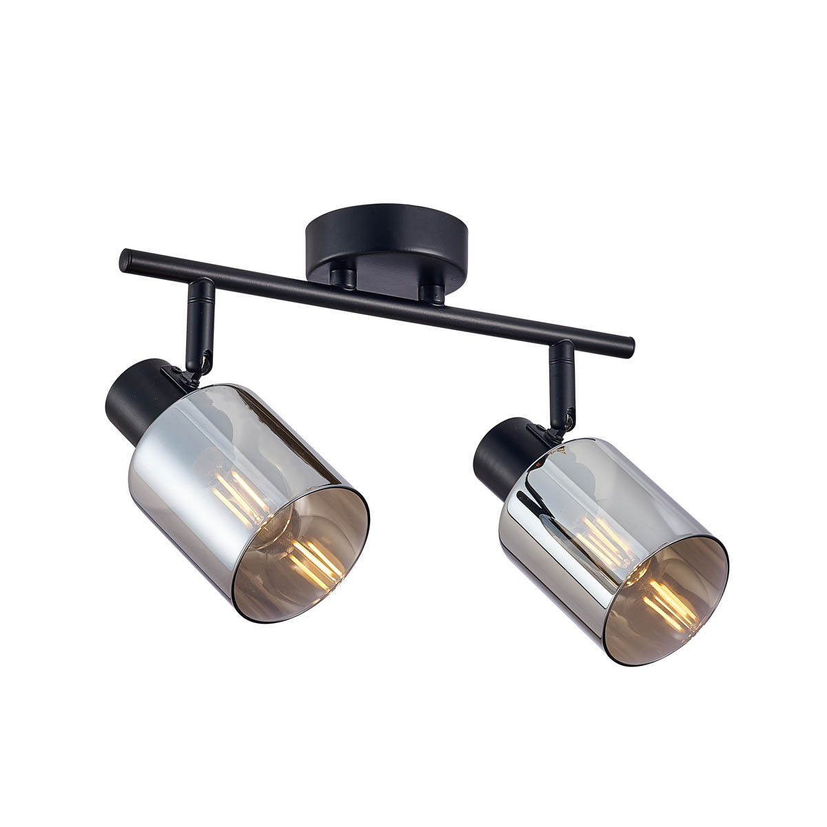 Lampa sufitowa Santia SPL-65342-2-BK-SG - Italux