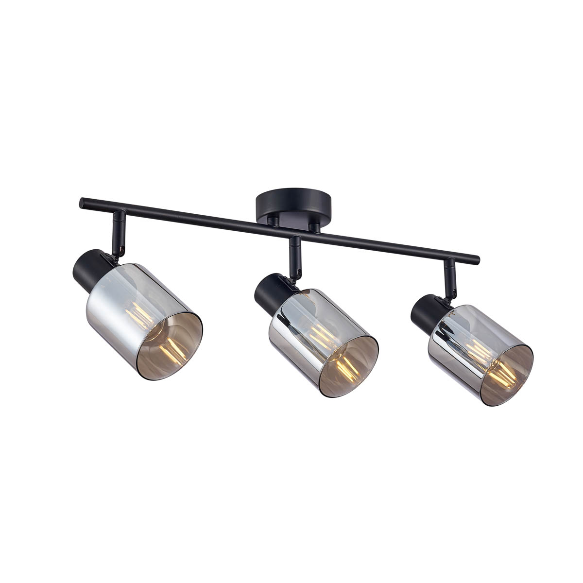 Lampa sufitowa Santia SPL-65342-3-BK-SG - Italux