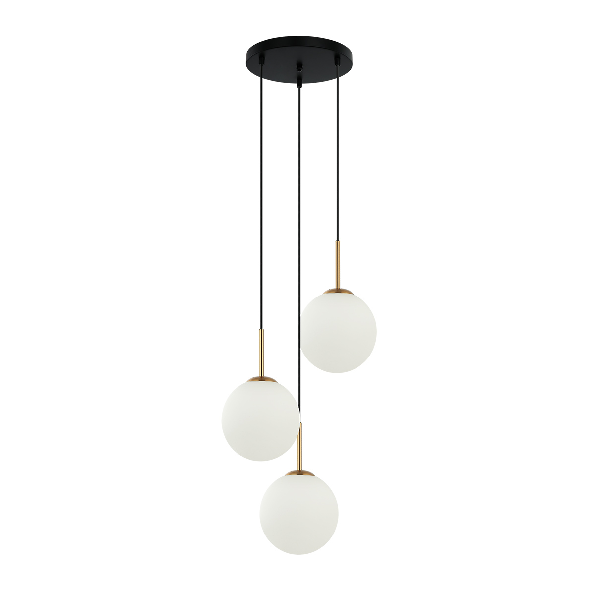 Lampa wisząca Deore PND-5578-3S-BRO-BK - Italux