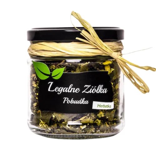 Herbata w słoiczku Pobudka 50g / Legalne Ziółka