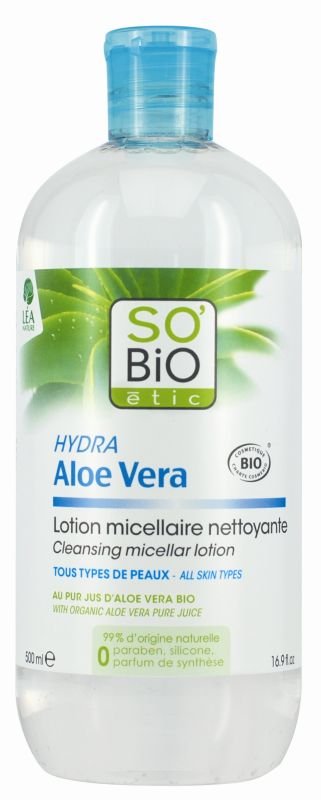 Bio So oczyszczająca woda micelarna z bioaloesem 500 ml