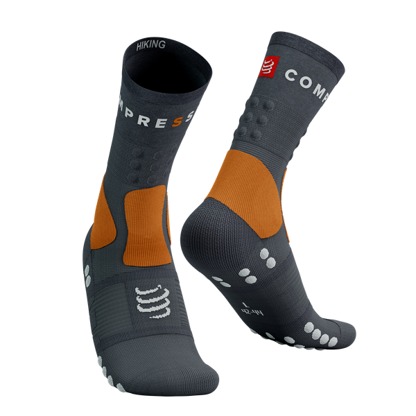 COMPRESSPORT Skarpetki trekkingowe HIKING SOCKS magnet/autumn glory