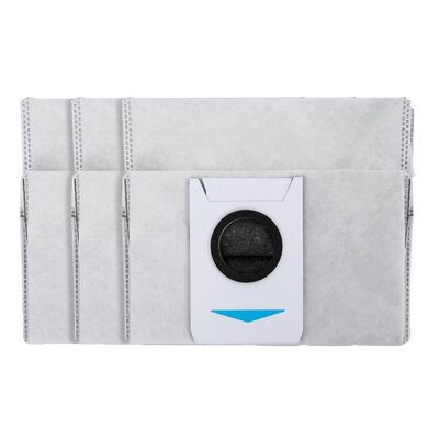 ECOVACS DEEBOT DDB020008 Antybakteryjne Worki na Kurz X1 OMNI/X1e OMNI/T20 OMNI, 3 Sztuki