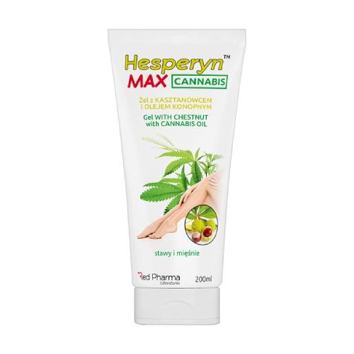 Red Pharma Hesperyn MAX Cannabis Żel z kasztanowcem i olejem konopnym, 200ml