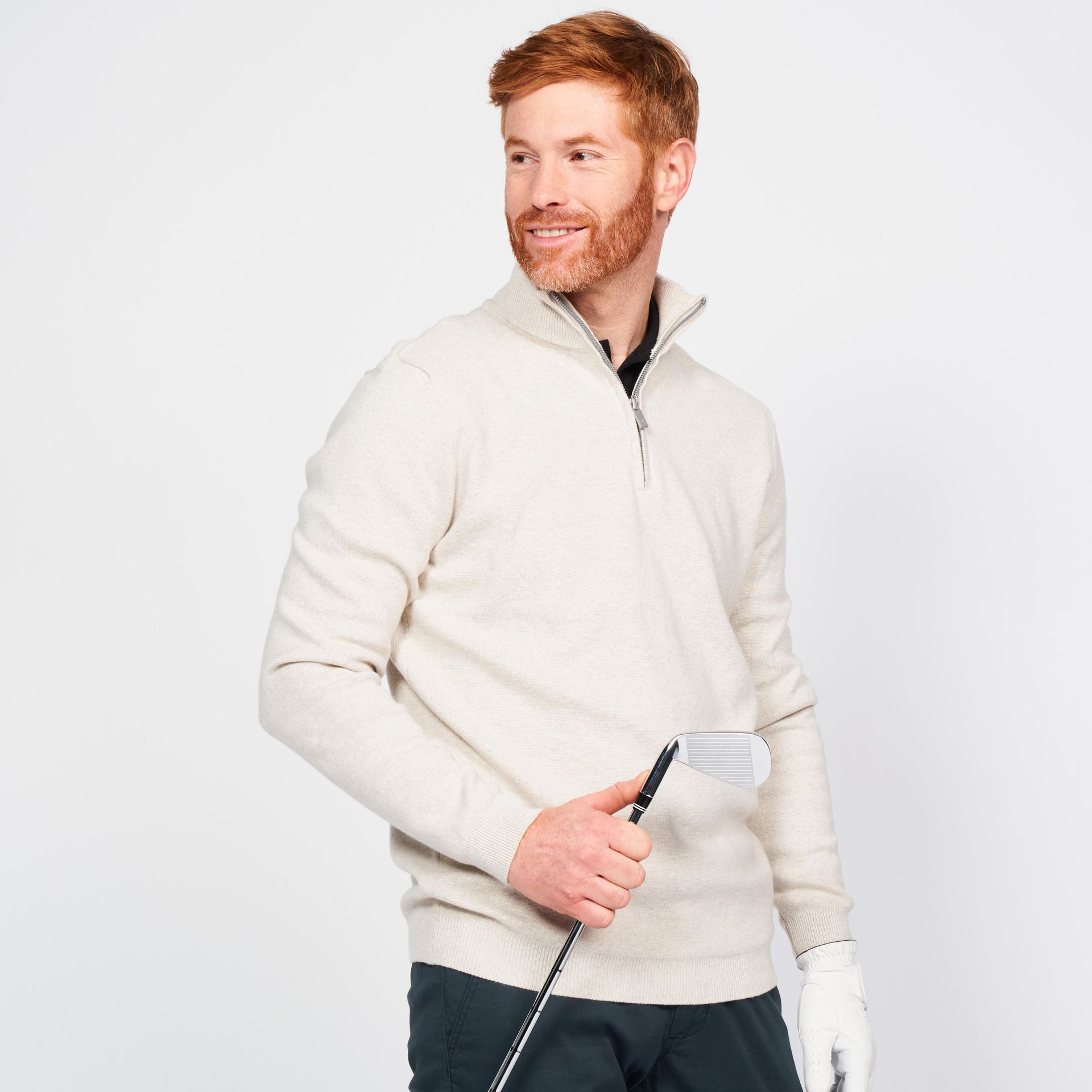 Sweter do golfa męski Inesis MW500
