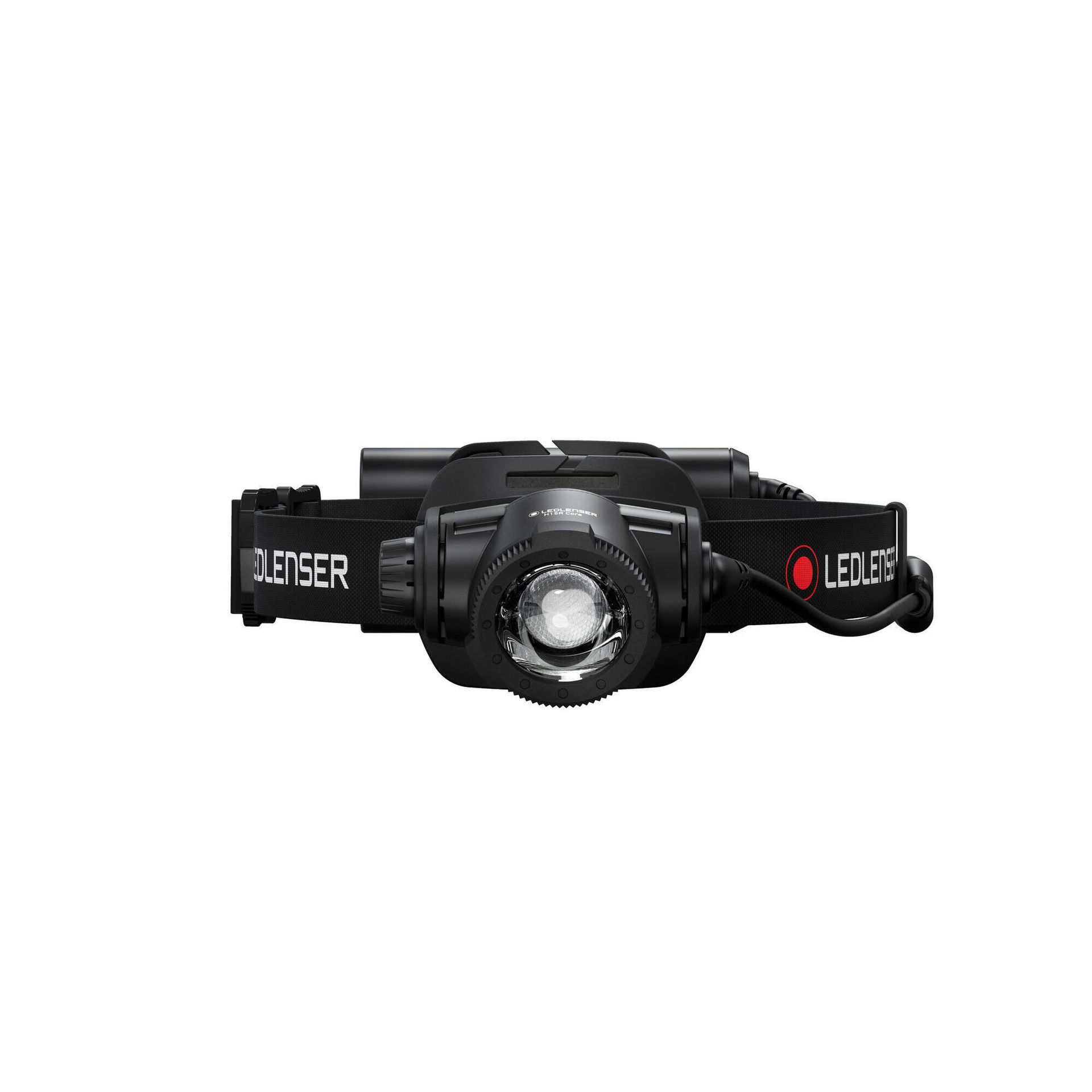 Ledlenser Ledlenser H15R Core pandelampe, 2500 lumen, sort 502123