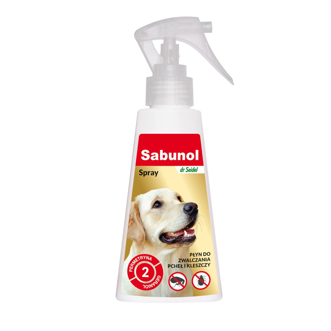 Dr Seidla Sabunol Spray przeciw pchłom i kleszczom dla psa 100ml 7214