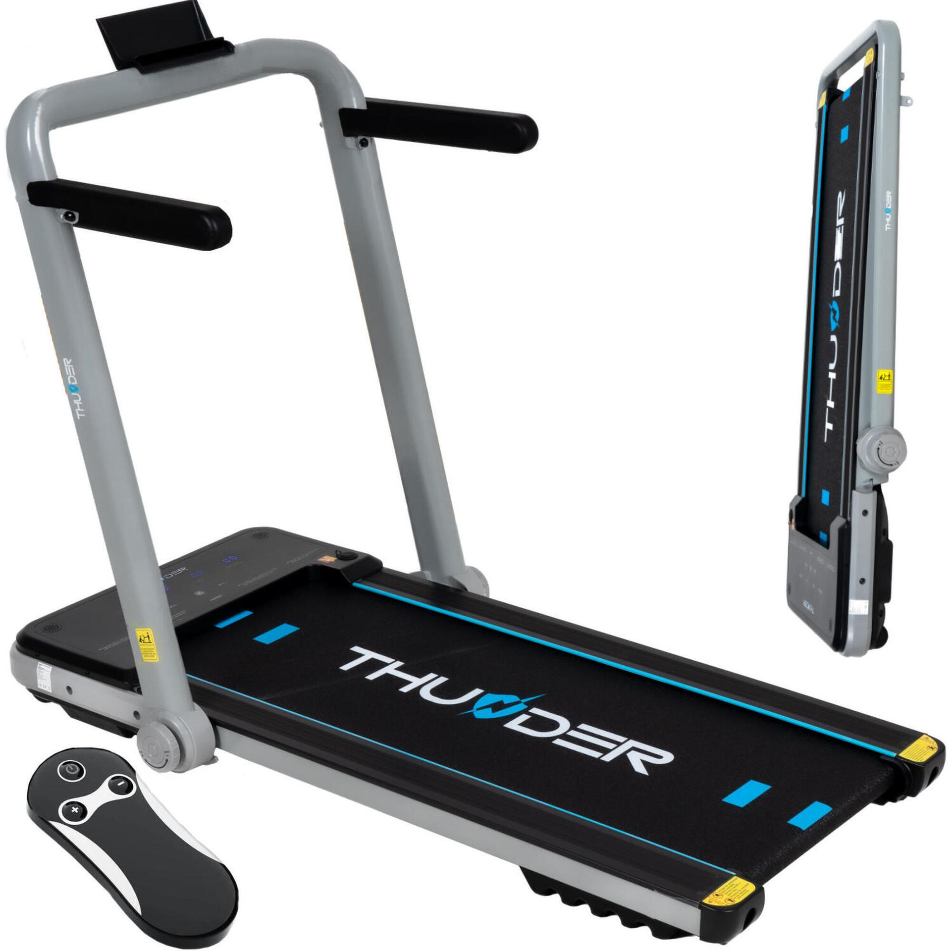 Bieżnia elektryczna do treningu Thunder Impact Silver