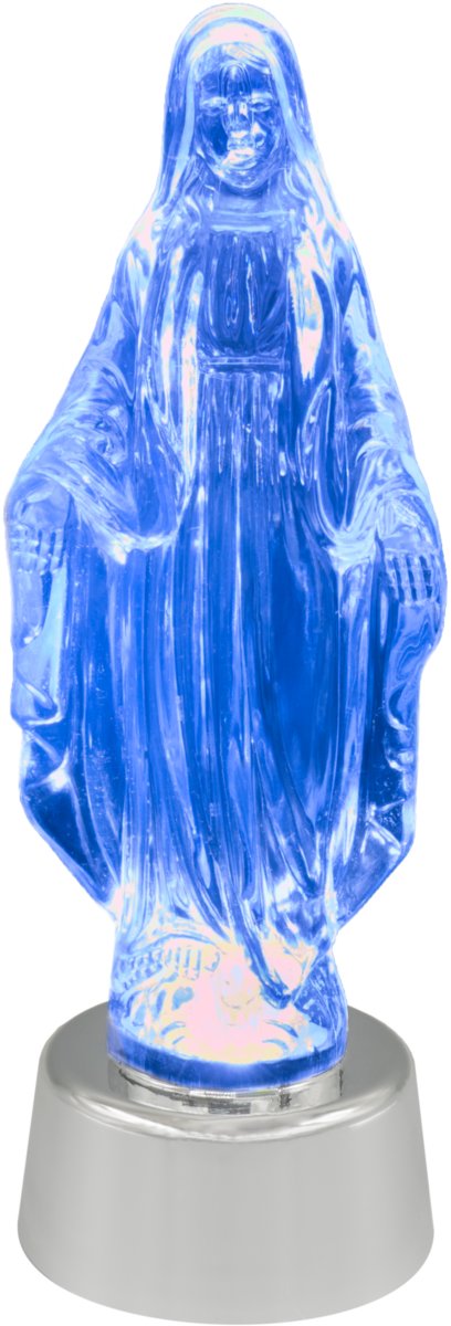 Wkład do zniczy na baterie figurka matka boska led