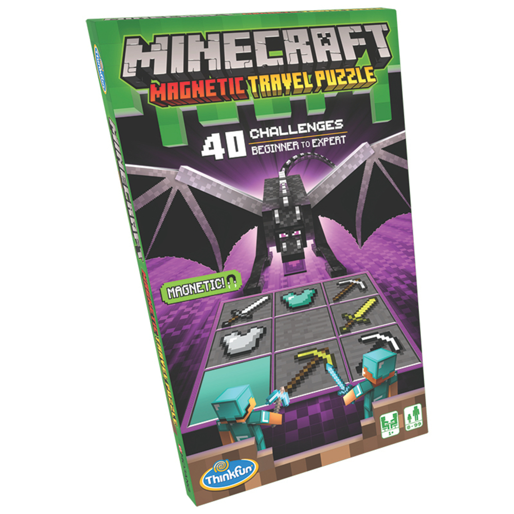 Ravensburger - Minecraft – łamigłówka magnetyczna