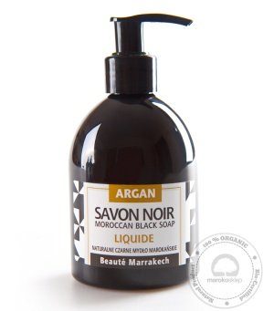 Eva Natura Beaute Marrakech Czarne z olejem arganowym - Beauté Marrakech Argan Black Liquid Soap Czarne z olejem arganowym - Beauté Marrakech Argan Black Liquid Soap