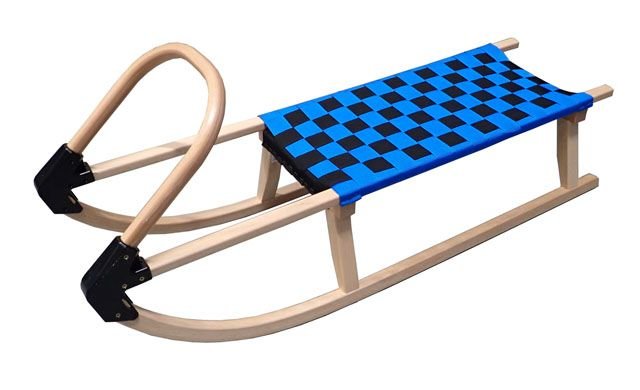 Acra Drewniane 110 Cm Niebieskie