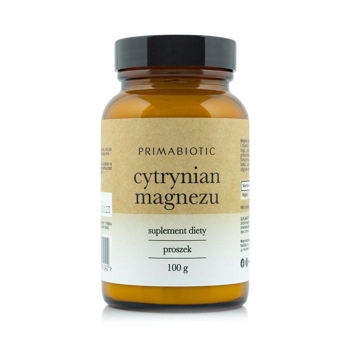 Suplement diety, Cytrynian magnezu proszek (100 g)