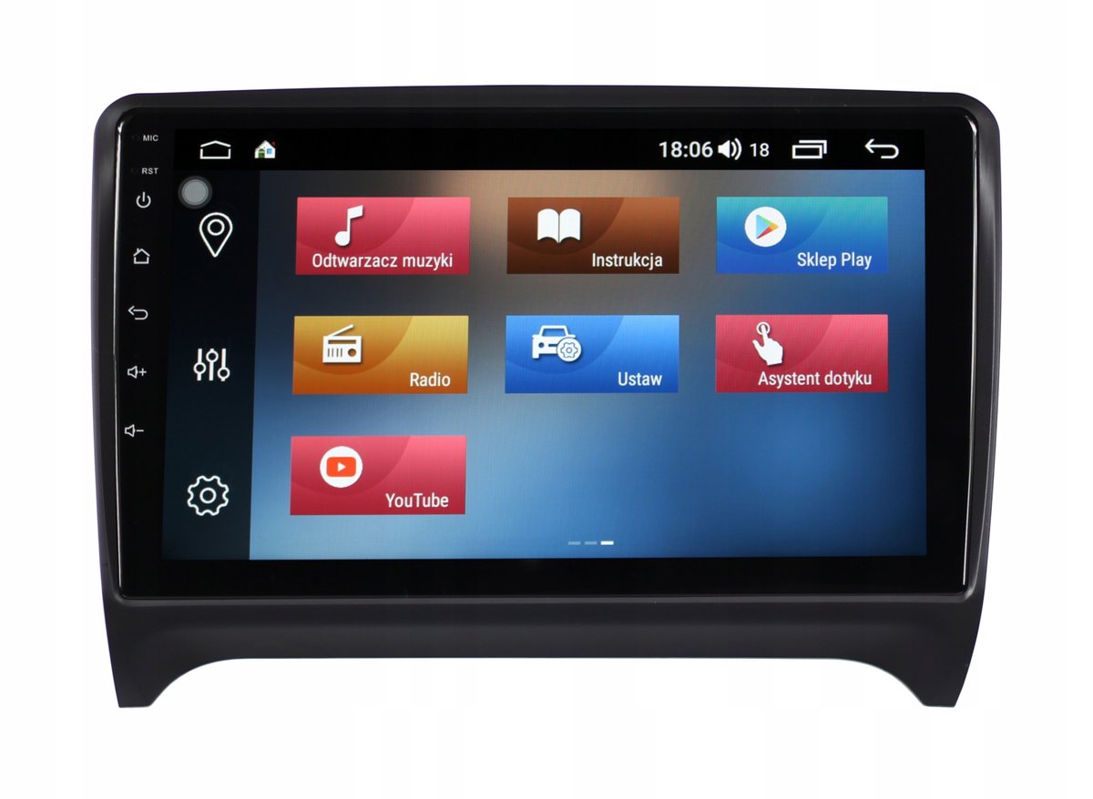 Radio Nawigacja Gps Audi Tt Ii 2006-2014 Android