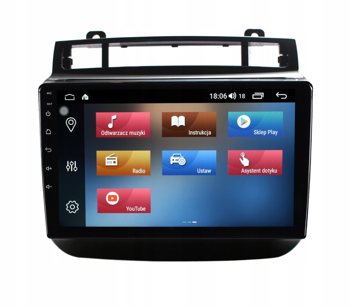 Radio Nawigacja Volkswagen Touareg 2010-18 Android