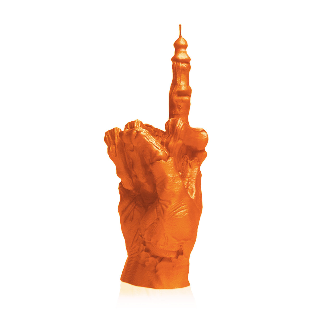 Świeca Zombie Hand FCK Orange