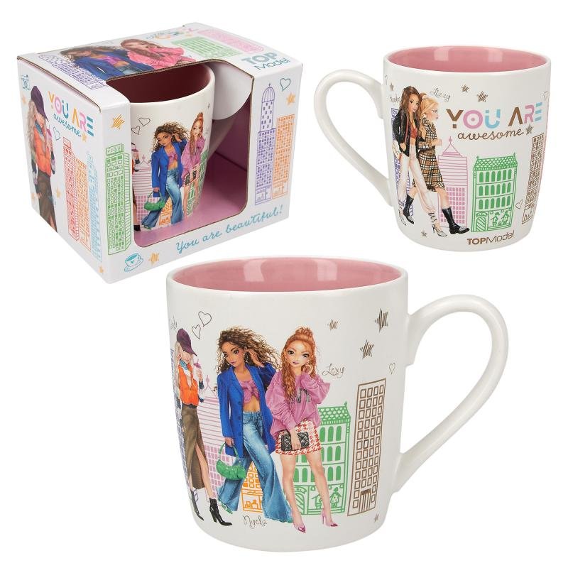Kubek w pudełku TOP MODEL CITY GIRLS 300ml 1szt.