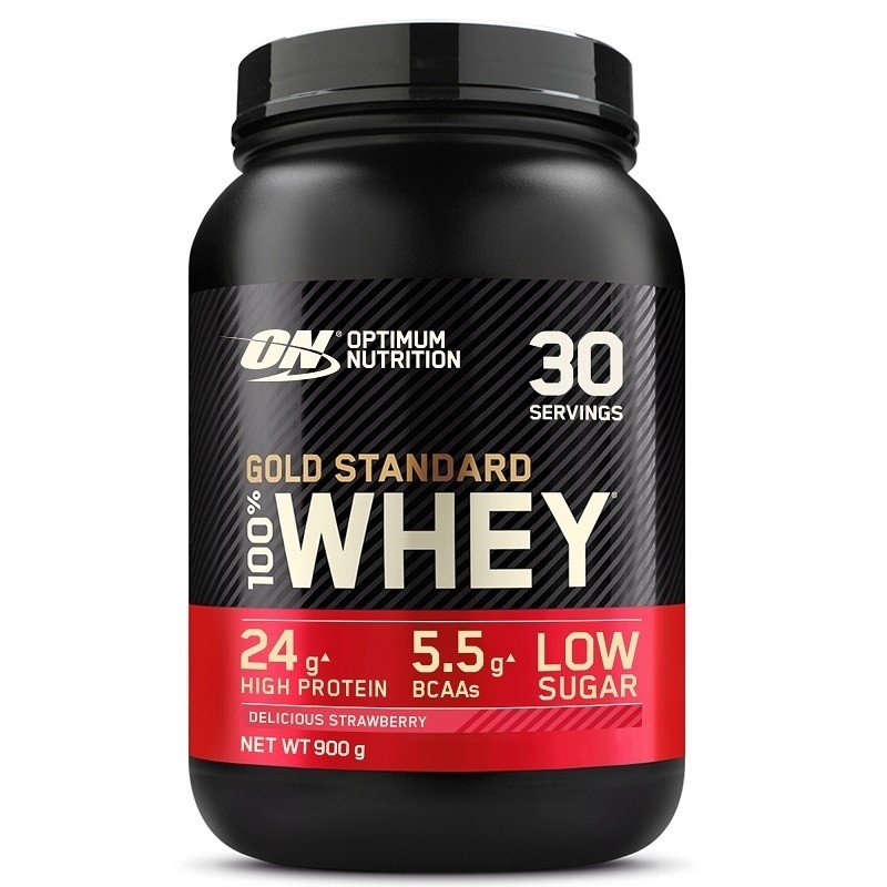 Optimum Nutrition Odżywka białkowa NUTRITION Gold Standard 100% Whey 908g Smaki Truskawka