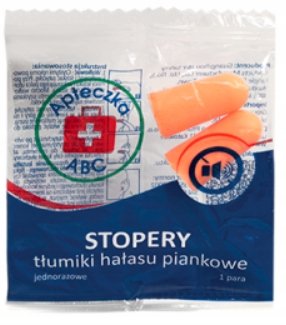 Zarys Tłumiki hałasu piankowe x 1 para Apteczka ABC
