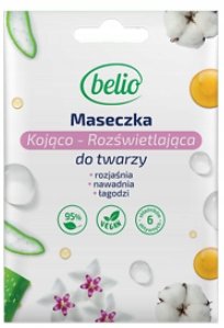 Belio, Kojąco-Rozświetlająca Maseczka Do Twarzy, 10ml