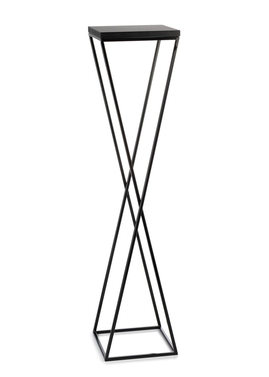 HowHomely Kwietnik stojak 100 cm z blatem MDF LOFT DD.15462