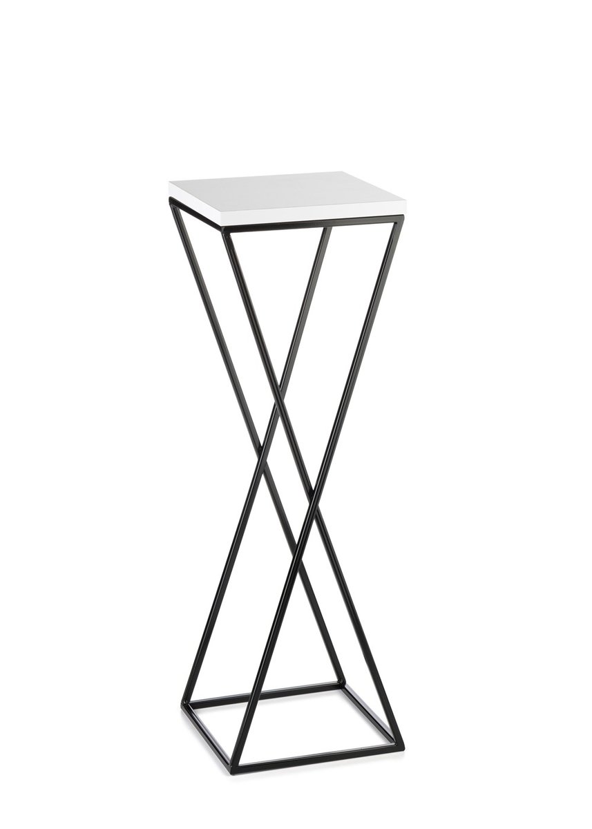 HowHomely Kwietnik stojący LOFT 70 cm z blatem MDF DD.15411