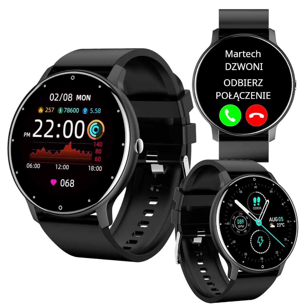 Smartwatch Ciśnieniomierz Crossfit Pomiary