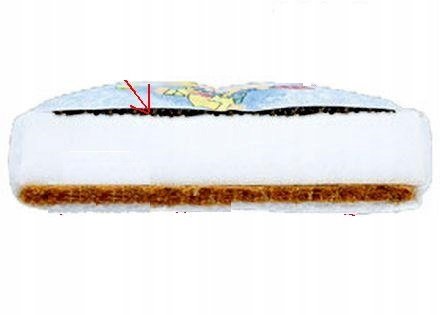 Materac Do Łóżeczka Gryka-Pianka-Kokos 120X60X9