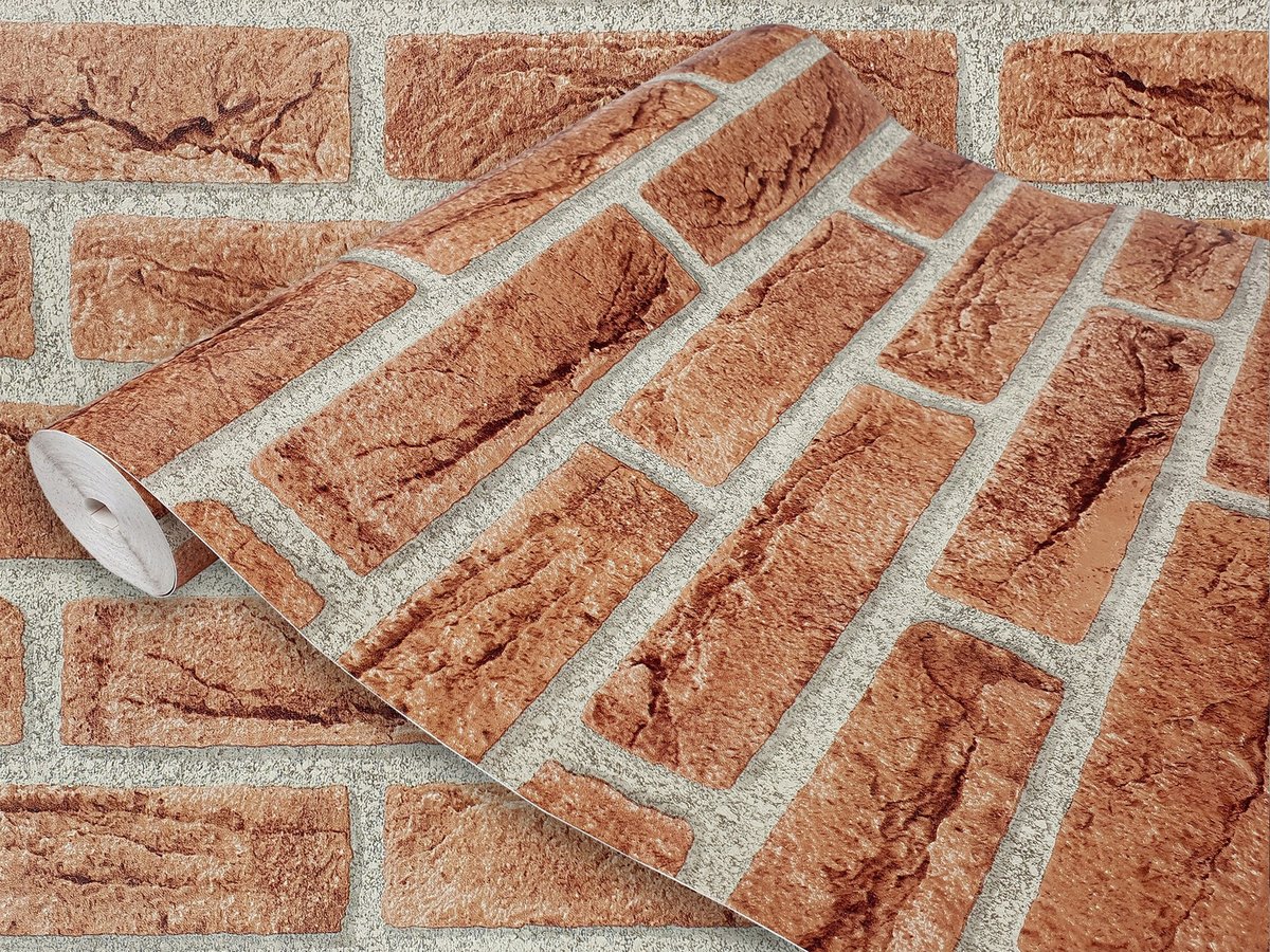 Samoprzylepna Okleina Meblowa Cegiełka Na Meble Regał Komodę 90x990