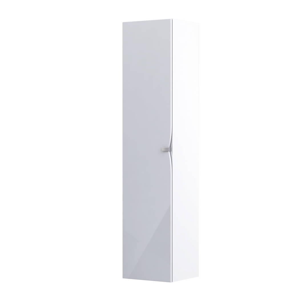 Oristo Słupek wysoki 35 cm SIENA biały połysk
