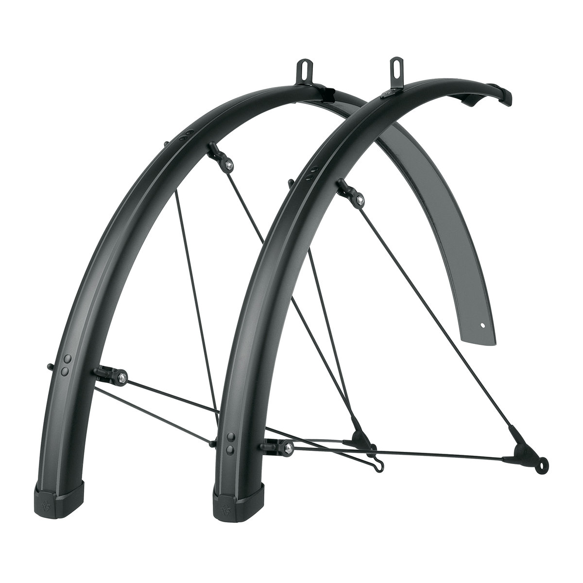 Błotniki rowerowe SKS Blumels Stripes czarne 11828 28