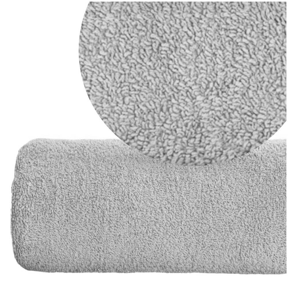 Ręcznik 100x150 cm bawełniany Bari 500g szary Spod Igły i Nitki