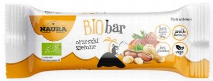Naura Baton Orzeszki ziemne BIO 35 g