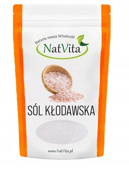 NatVita Sól kłodawska różowa niejodowana 3 kg