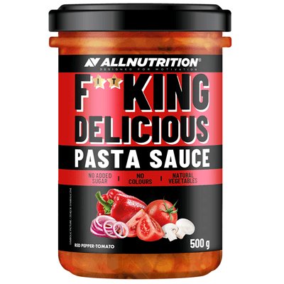 ALLNUTRITION FITKING DELICIOUS PASTA SAUCE RED PEPPER-TOMATO 500G