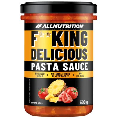 ALLNUTRITION FITKING DELICIOUS PASTA SAUCE SWEET & SOUR 500G