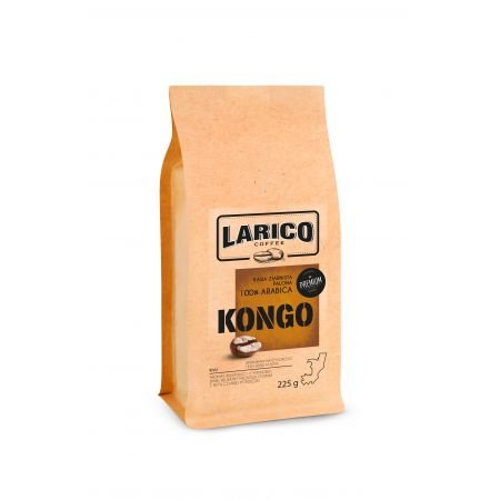 Larico Coffee Kawa Ziarnista Kongo 225 g