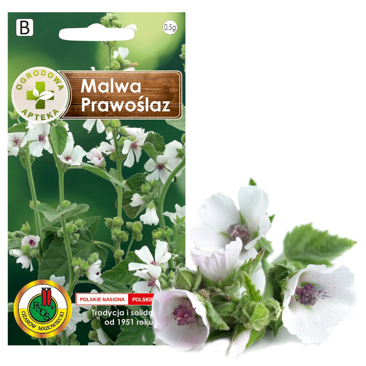 MALWA-PRAWOŚLAZ  ZIOŁA NASIONA ZIÓŁ BEZ GMO
