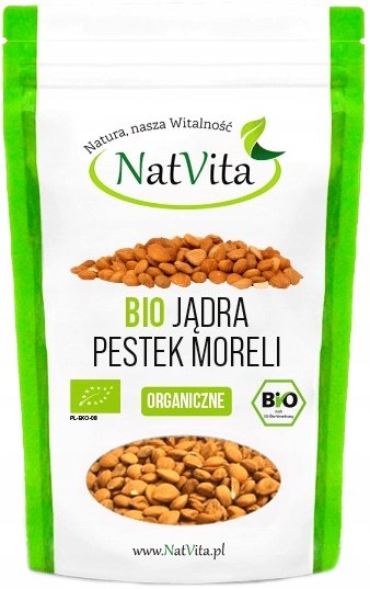 NatVita Bio Pestki Jądra Moreli 1000 g