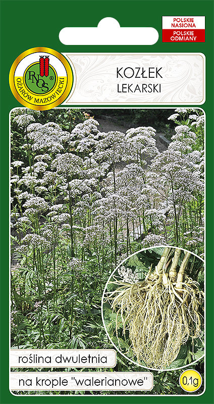 Kozłek Krople Walerianowe Nasiona Ziół Bez Gmo