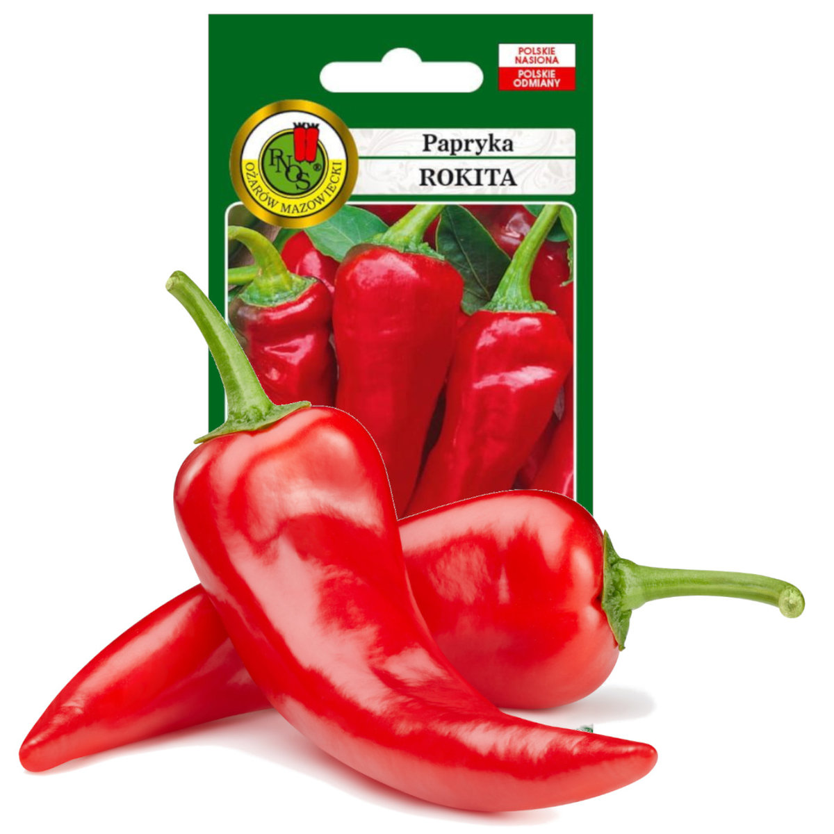 PAPRYKA ROKITA OSTRA NA PRZETWORY NASIONA BEZ GMO 0,5g