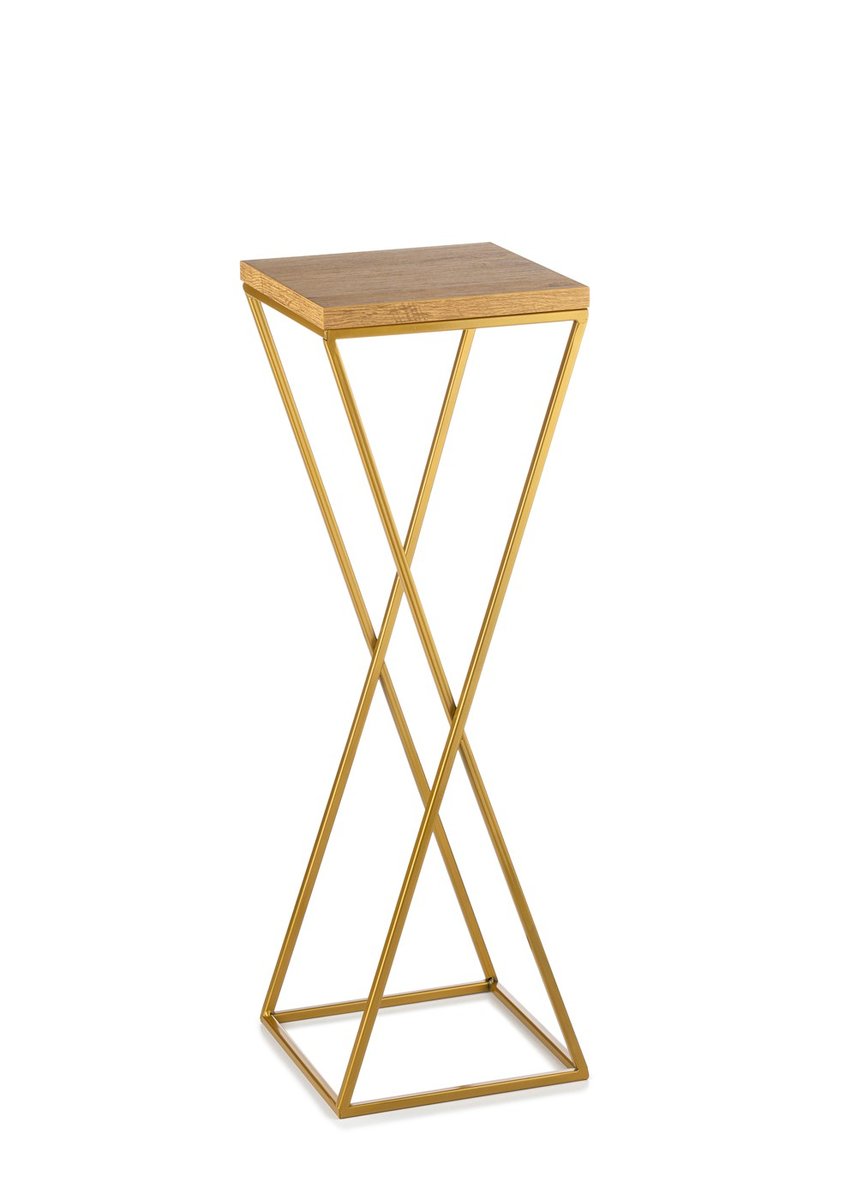 HowHomely Kwietnik stojący 70cm blat Lancelot LOFT DD.15474