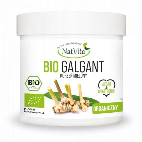 NatVita Bio Galgant korzeń mielony 250 g