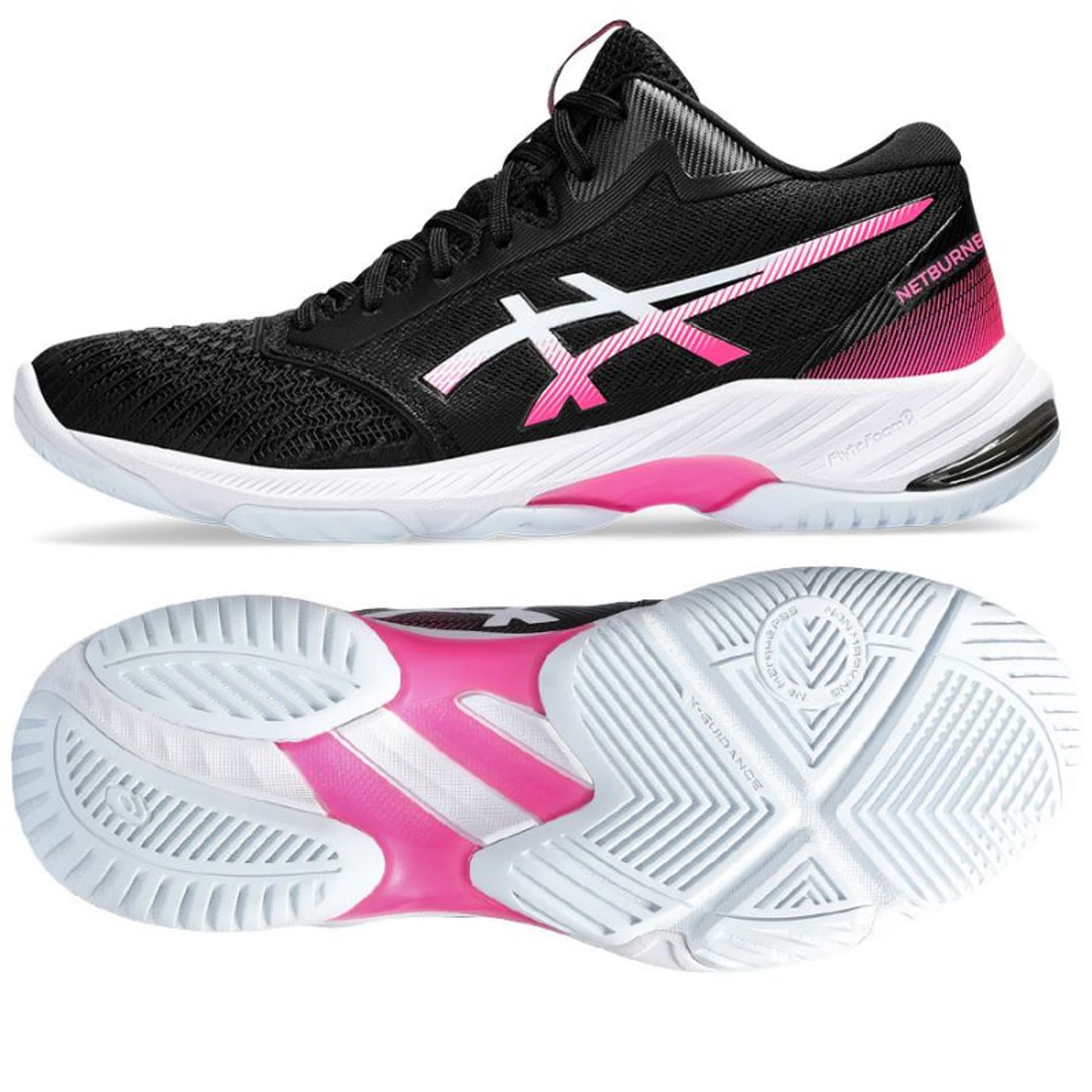 Buty Asics Netburner Ballistic FF MT 3 W 1052A070 (kolor Czarny, rozmiar 42 1/2)