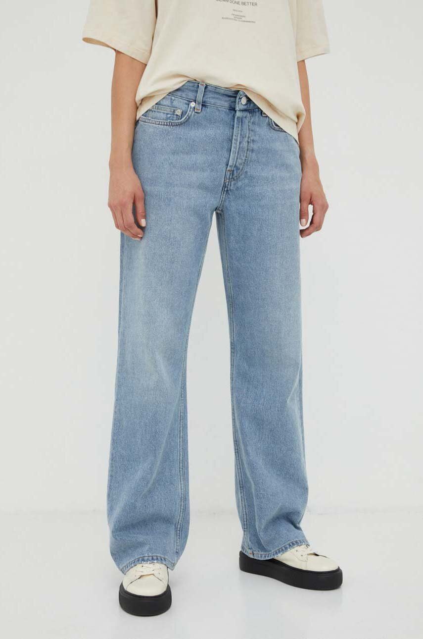 Won Hundred jeansy Baggy damskie high waist