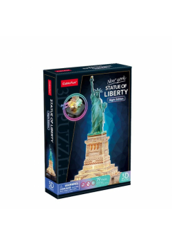 Puzzle 3D Statua Wolności LED