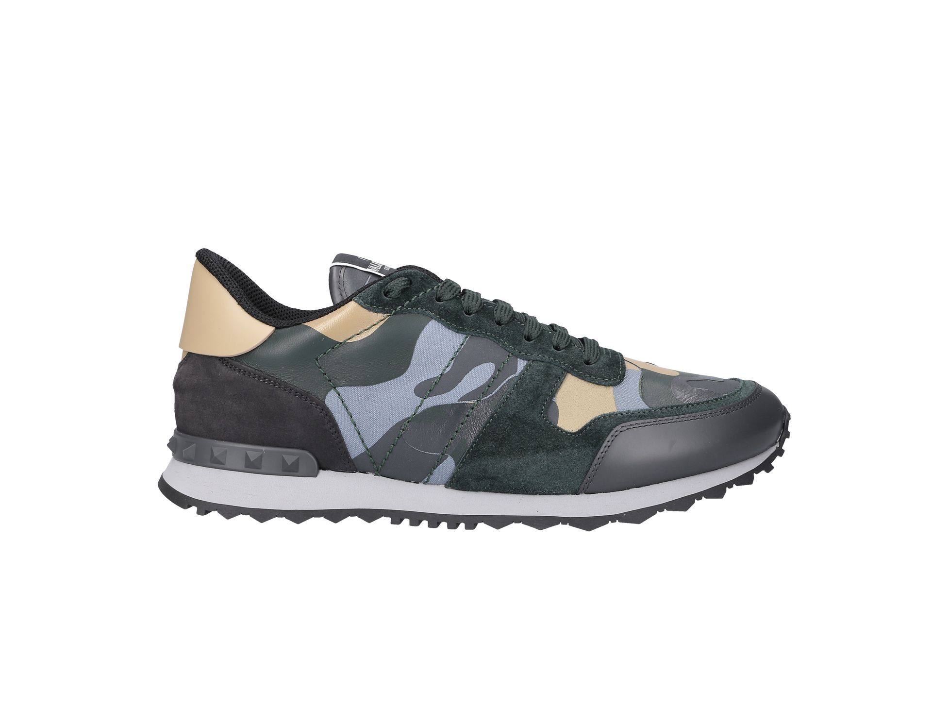 Valentino Garavani Trampki niskie ROCKRUNNER  zamsz