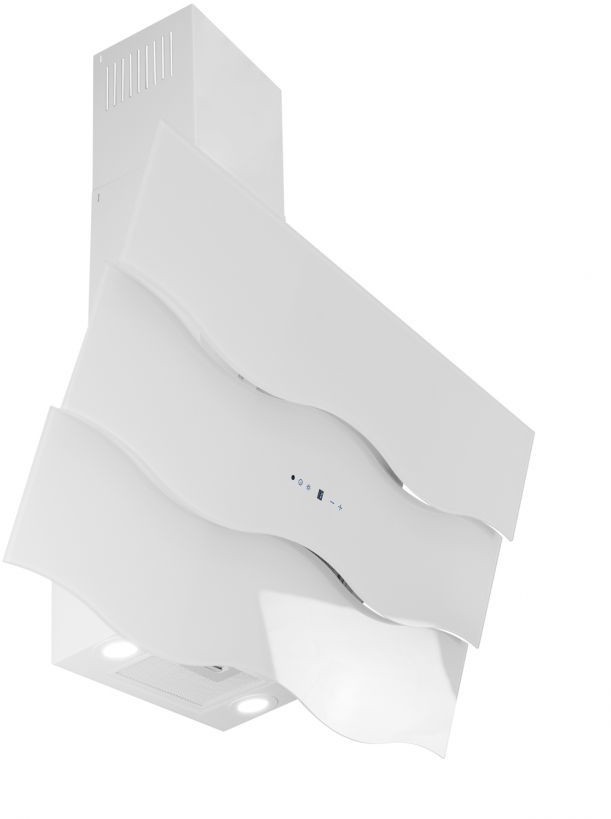 TOFLESZ okap naścienny OK6-196 FALA 60cm 850m3/h Biały - użyj Kodu TOF5 - płać mniej I  tel. 22 266 82 20 I  I Płatności online I DOBRE, BO POL