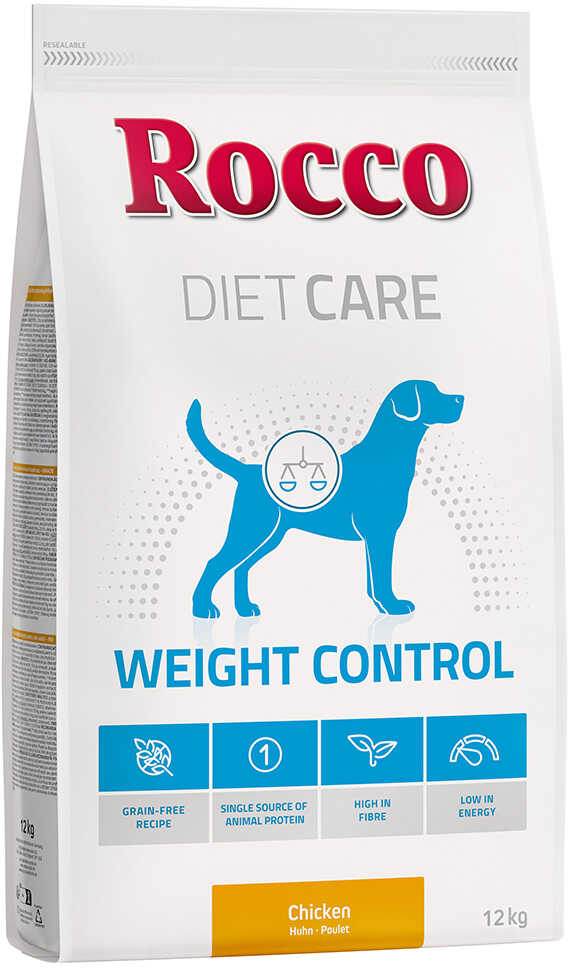 Rocco Diet Care Weight Control, kurczak - 12 kg Dostawa GRATIS!